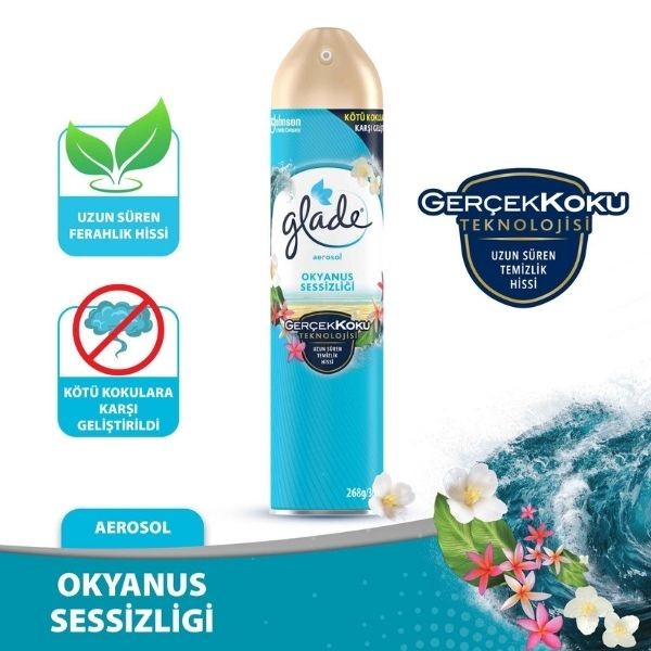 Glade Aerosol Lavanta Okyanus 300 ml