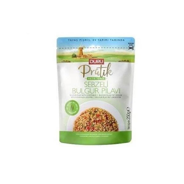 Duru Pratik Sebzeli Bulgur Pilavı 250 G