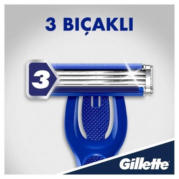 Gillette Blue 3 Hybrid 1+9