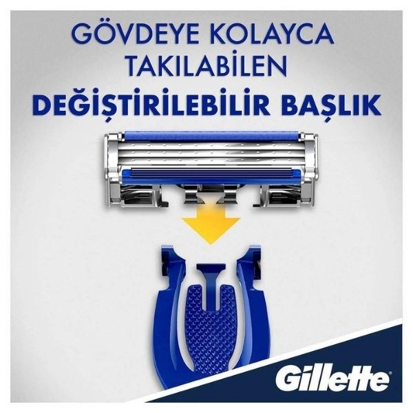 Gillette Blue 3 Hybrid 1+9