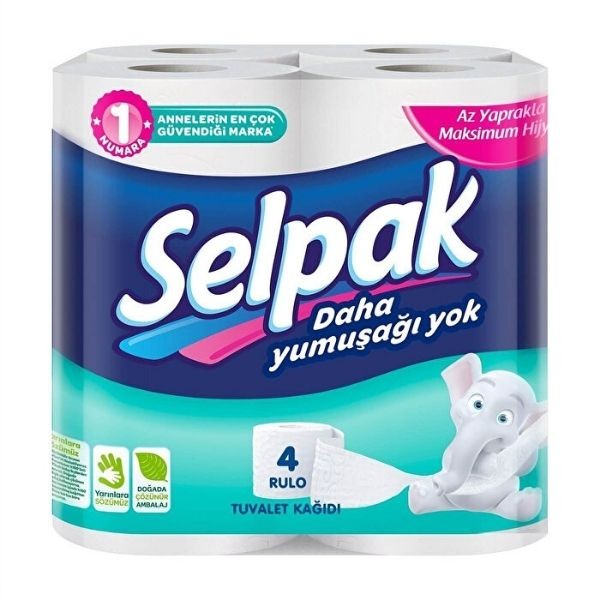 Selpak Tuvalet Kağıdı 4Lü