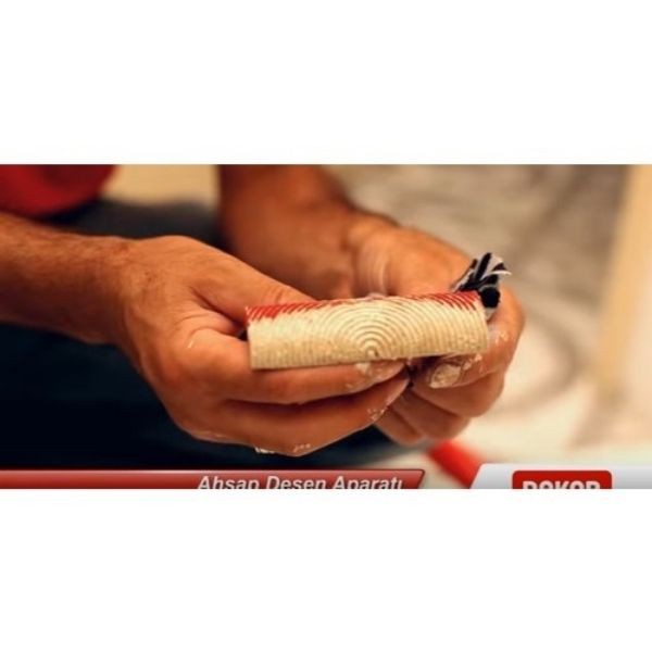 Dekor Ahşap Desen Aparatı 10 Cm