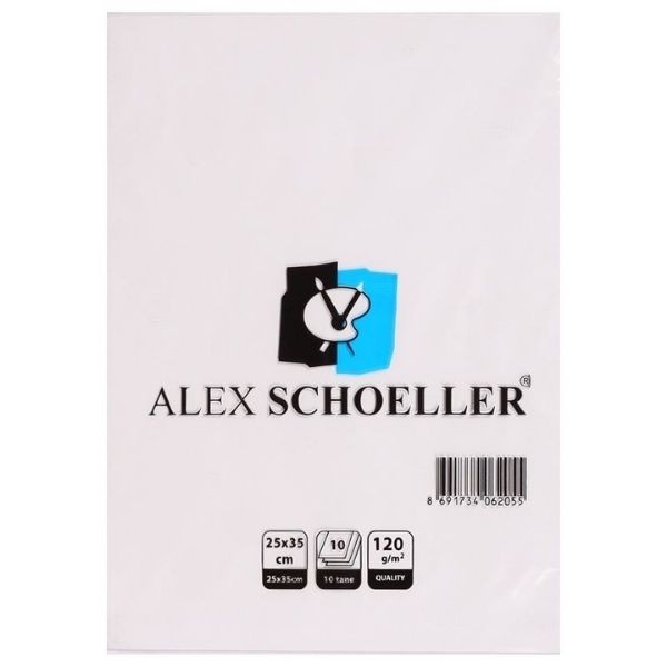 Alex Schoeller Resim Kağıdı 25X35 120 Gr 10 Lu