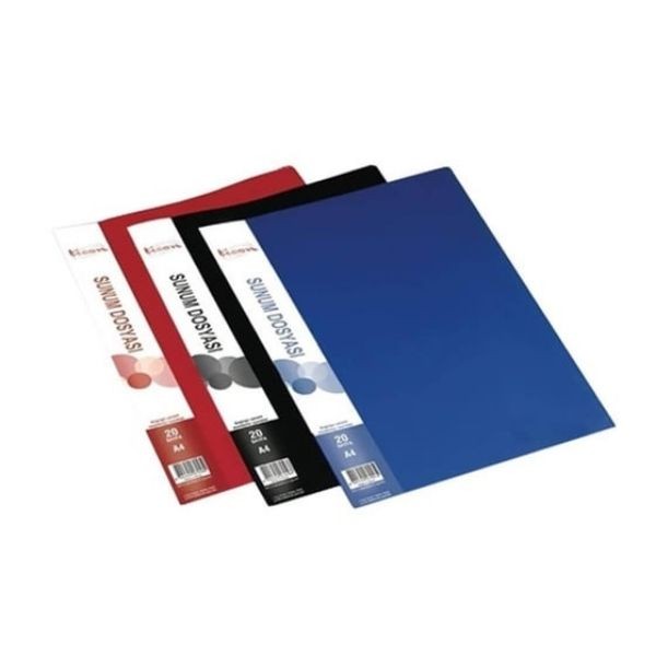 Ticon Sunum Dosyası Mavi 20'li