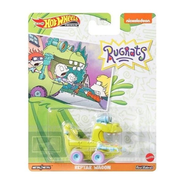 Hot Wheels Premium Gösteri Dünyası Arabaları DMC55-GRL61 Reptar Wagon (Rugrats)