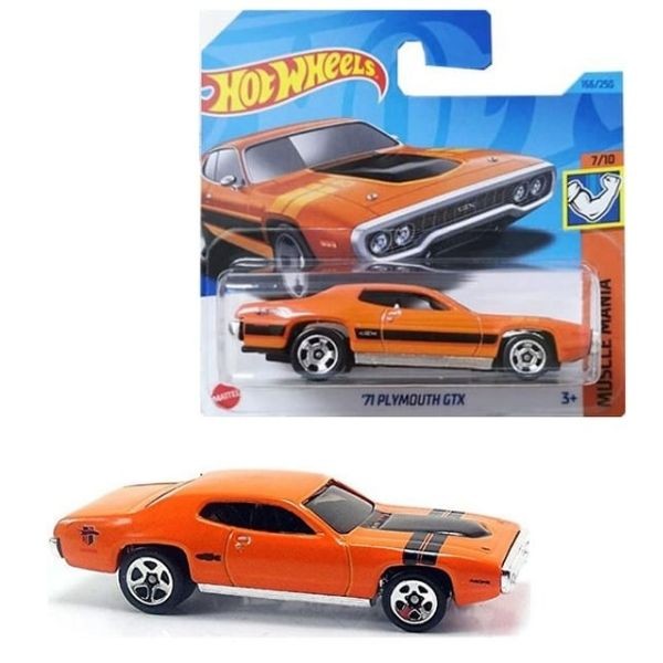 Hot Wheels Tekli Araba 71 Plymouth GTX Muscle Mania Serisi 7/10