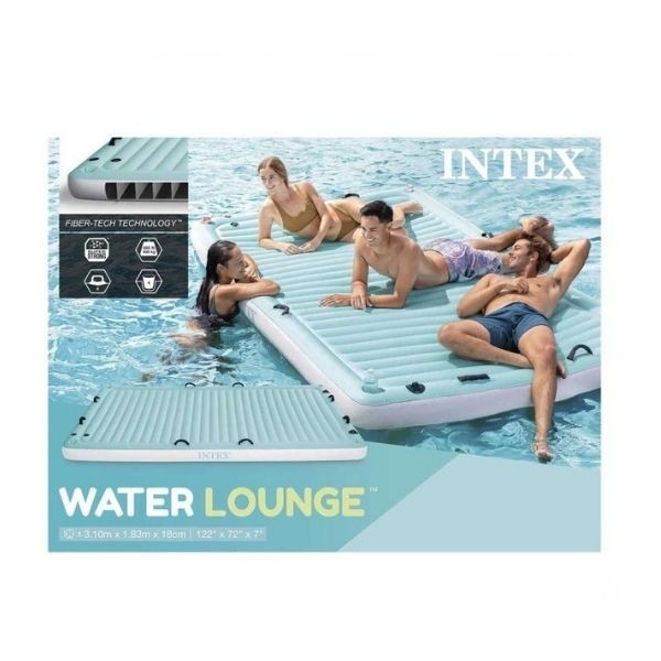 Intex 56289 Lüks Tutunmalı Ada Yatak 310x183 Cm