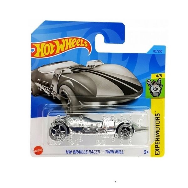 Hot Wheels Tekli Araba HW Braille Racer - Twin Mill Experimotors Serisi 4/5