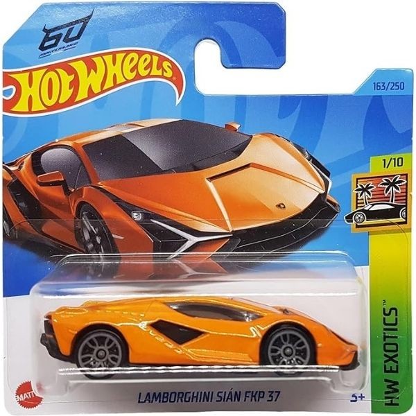 Hot Wheels Tekli Araba Lamborghini Sian FKP 37 HW Exotics Serisi 1/10