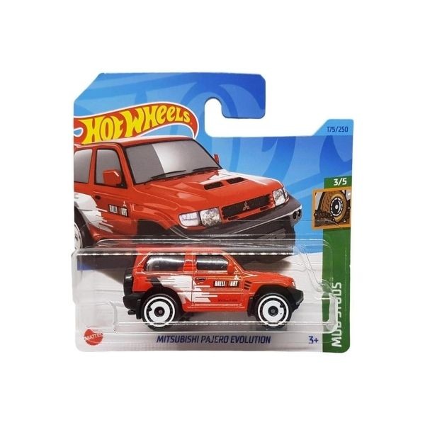 Hot Wheels Tekli Araba Mitsubishi Pajero Evolution Mud Studs Serisi 3/5