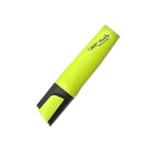 Bic Flat Highlighter Sarı Marking Fosforlu Kalem 968583