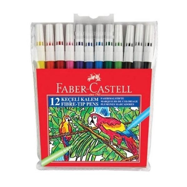 Faber Castell Keçeli Kalem 12Li