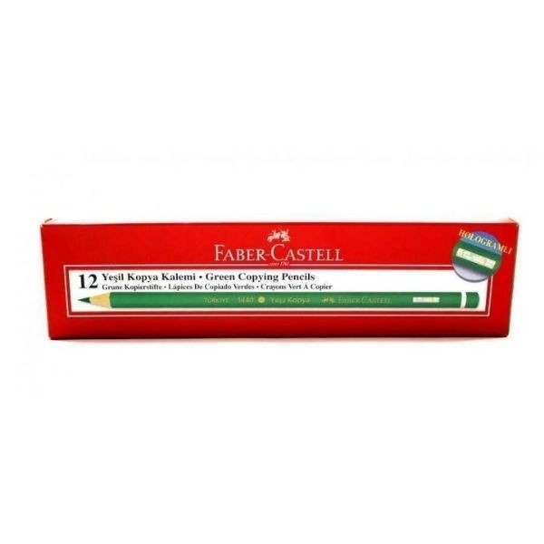 Faber Castell Yeşil Kopya Boya Kalemi 12'li Paket