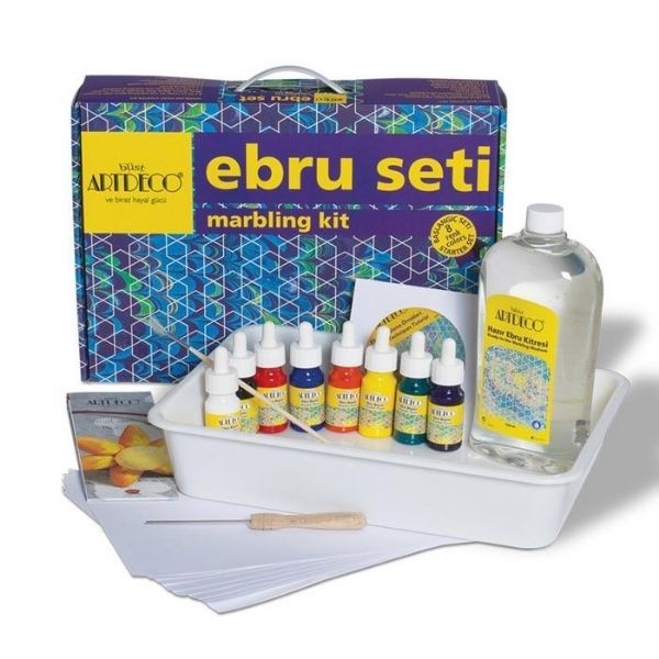 Artdeco Ebru Başlangıç Seti 8 Renk ST03874