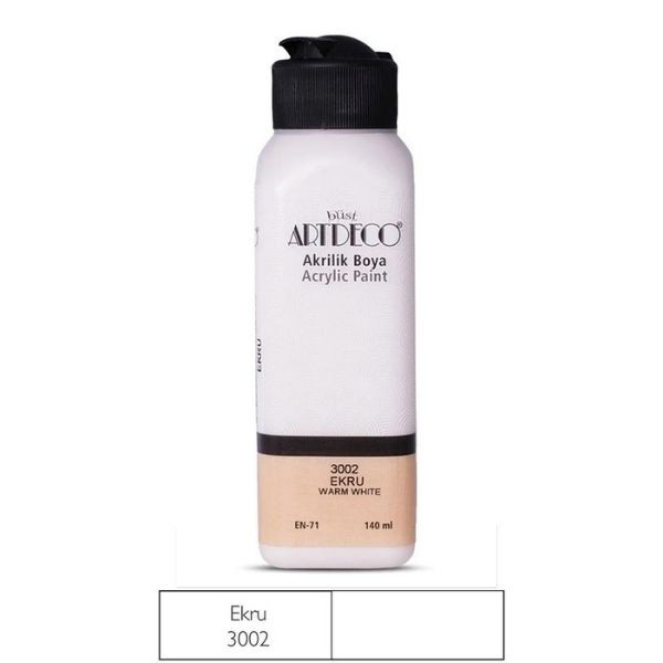Artdeco Akrilik Boya Ekru 3002 140 ml