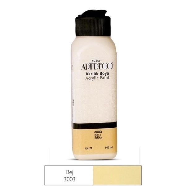 Artdeco Akrilik Boya Bej 3003 140 ml