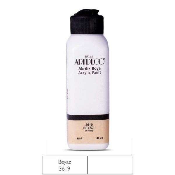 Artdeco Akrilik Boya Beyaz 3619 140 ml