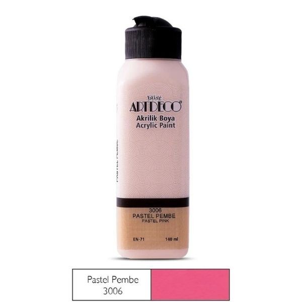 Artdeco Akrilik Boya Pastel Pembe 3006 140 ml