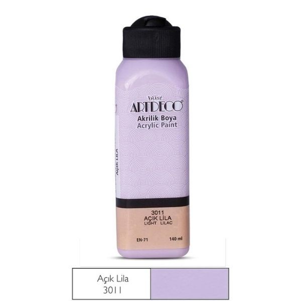 Artdeco Akrilik Boya Açık Lila 3011 140 ml
