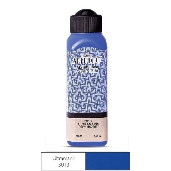 Artdeco Akrilik Boya Ultramarin 3013 140 ml