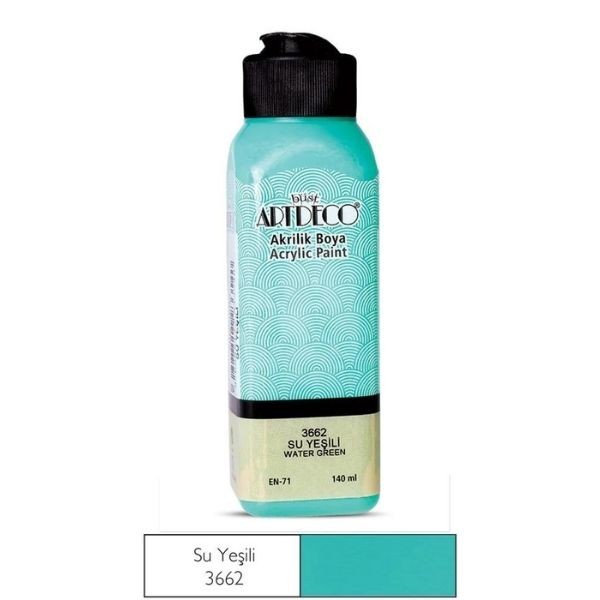 Artdeco Akrilik Boya Su Yeşili 140 ml