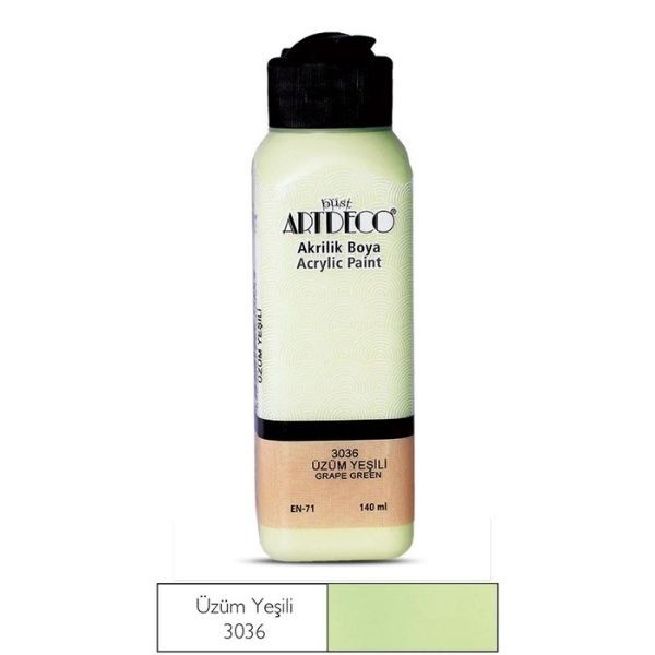 Artdeco Akrilik Boya Üzüm Yeşili 140 ml