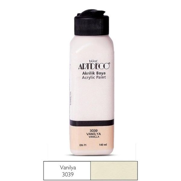 Artdeco Akrilik Boya Vanilya 140 ml