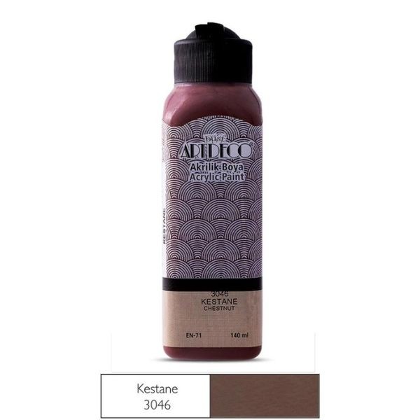 Artdeco Akrilik Boya Kestane 140 ml