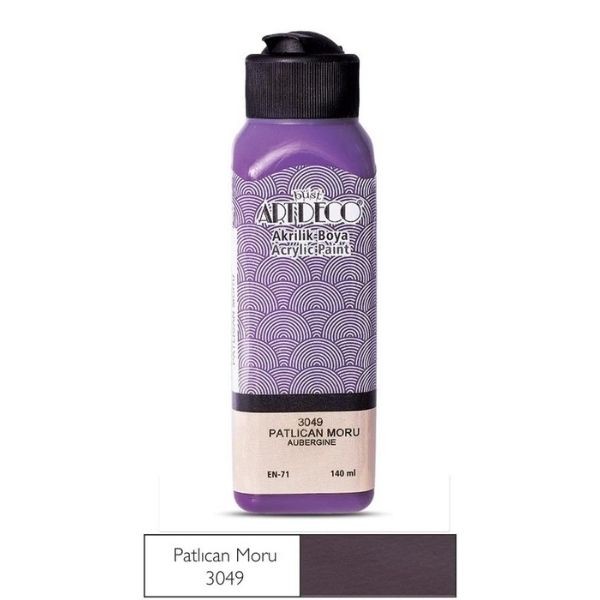 Artdeco Akrilik Boya Patlıcan Moru 140 ml