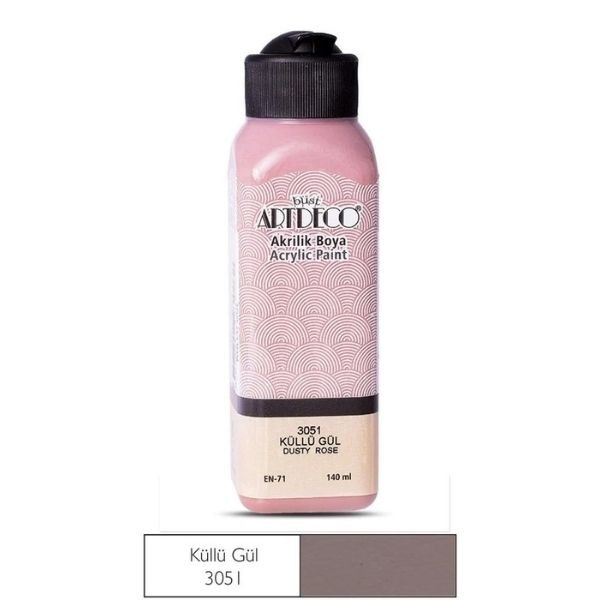 Artdeco Akrilik Boya Küllü Gül 140 ml