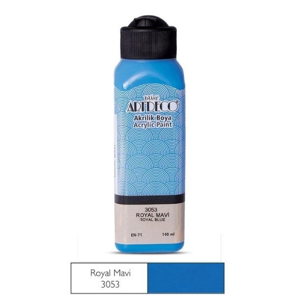 Artdeco Akrilik Boya Royal Mavi 140 ml