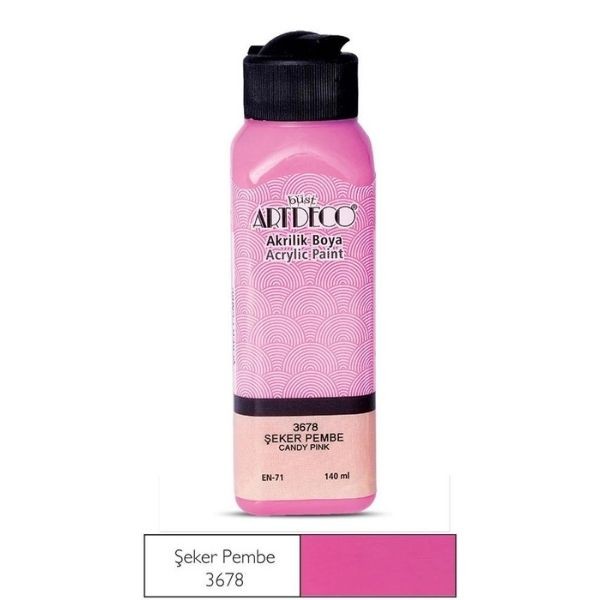 Artdeco Akrilik Boya Şeker Pembe 140 ml