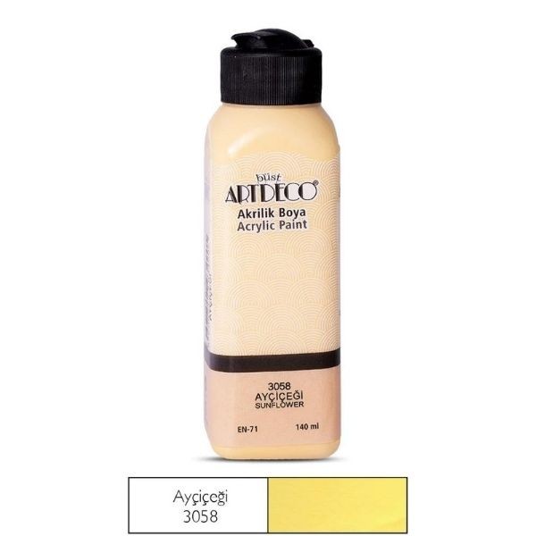 Artdeco Akrilik Boya Ay Çiçeği 140 ml