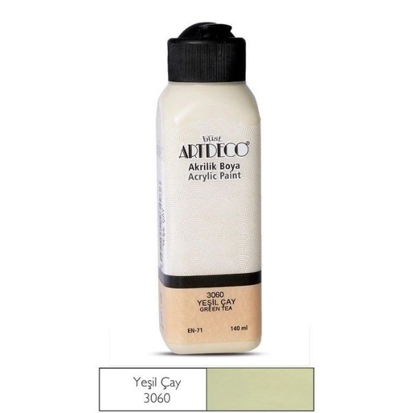 Artdeco Akrilik Boya Yeşil Çay 140 ml