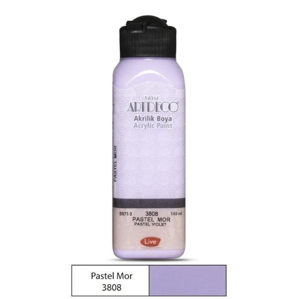 Artdeco Akrilik Boya Pastel Mor 140 ml