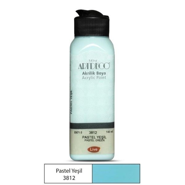 Artdeco Akrilik Boya Pastel Yeşil 140 ml