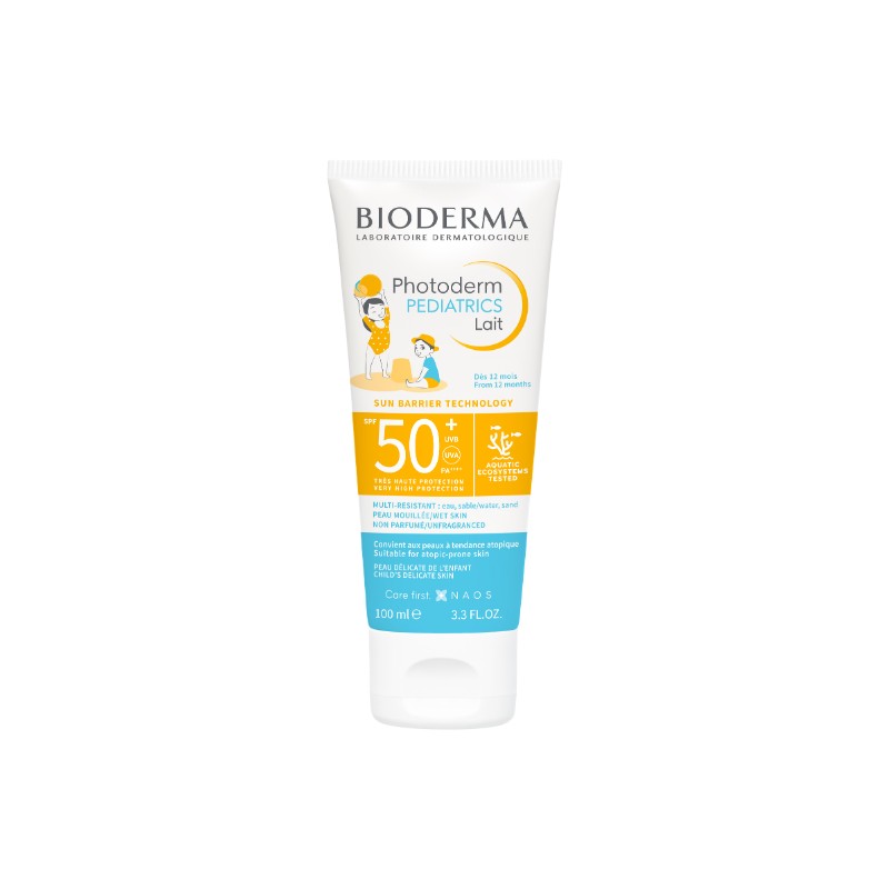 Bioderma Photoderm Pediatrics Lait Süt Formda Güneş Koruyucu SPF50+ 100 ml