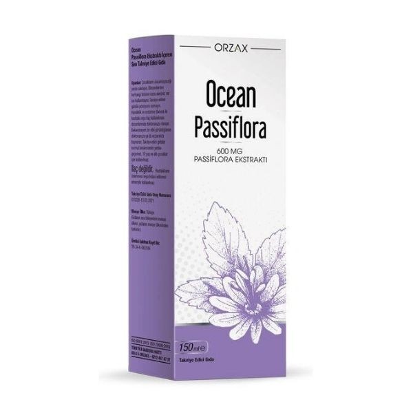 Orzax Ocean Passiflora Şurup 150 ml