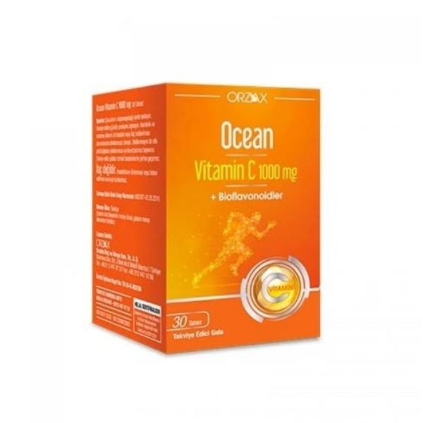 Orzax Ocean Vitamin C 30 Tablet 1000mg