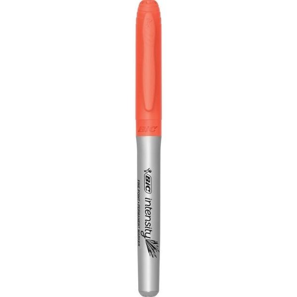 Bic Fine Point Parmanent Marker Kiremit Turuncu