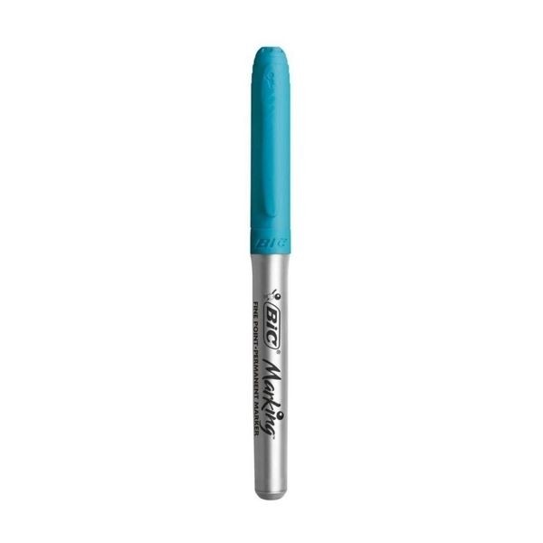 Bic Fine Point Permanent Marker Mavi 950467