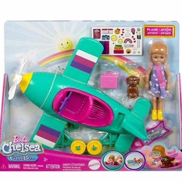 Barbie Chelsea'nin Pervaneli Mini Uçağı Oyun Seti HTK38