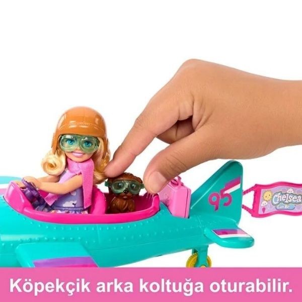Barbie Chelsea'nin Pervaneli Mini Uçağı Oyun Seti HTK38