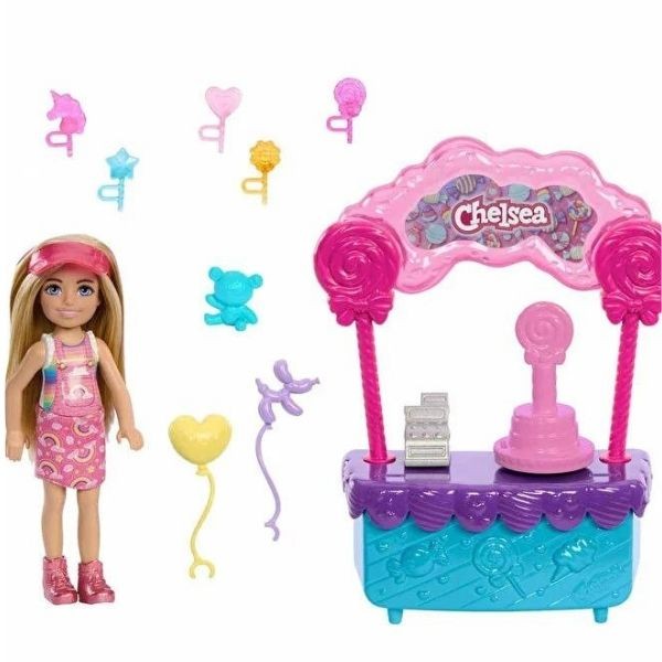 Barbie Chelsea'nin Şeker Dükkanı Oyun Seti HRM07