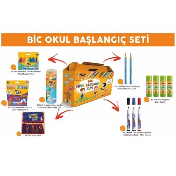 Bic Okul Başlangıç Seti