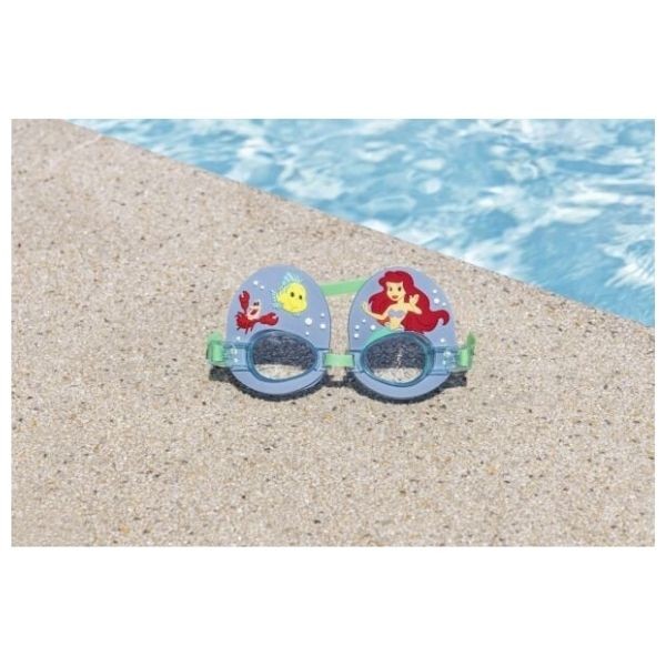 Bestway 9103C Lisanslı Yüzücü Gözlüğü - Deniz Kızı Ariel 24