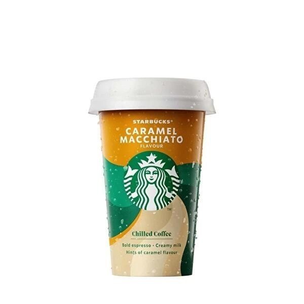 Starbucks Chilled Classics Caramel Macchiato Kutu 220 Ml 10'lu Paket