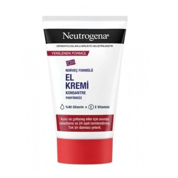 Neutrogena Parfümsüz El Kremi 50 Ml