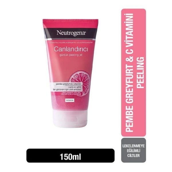 Neutrogena Canlandırıcı Pembe Greyfurt Günlük Peeling Jel 150 Ml