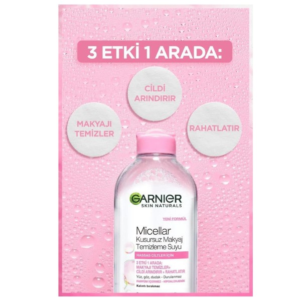 Garnier Micellar Kusursuz Makyaj Temizleme Suyu 200 ml